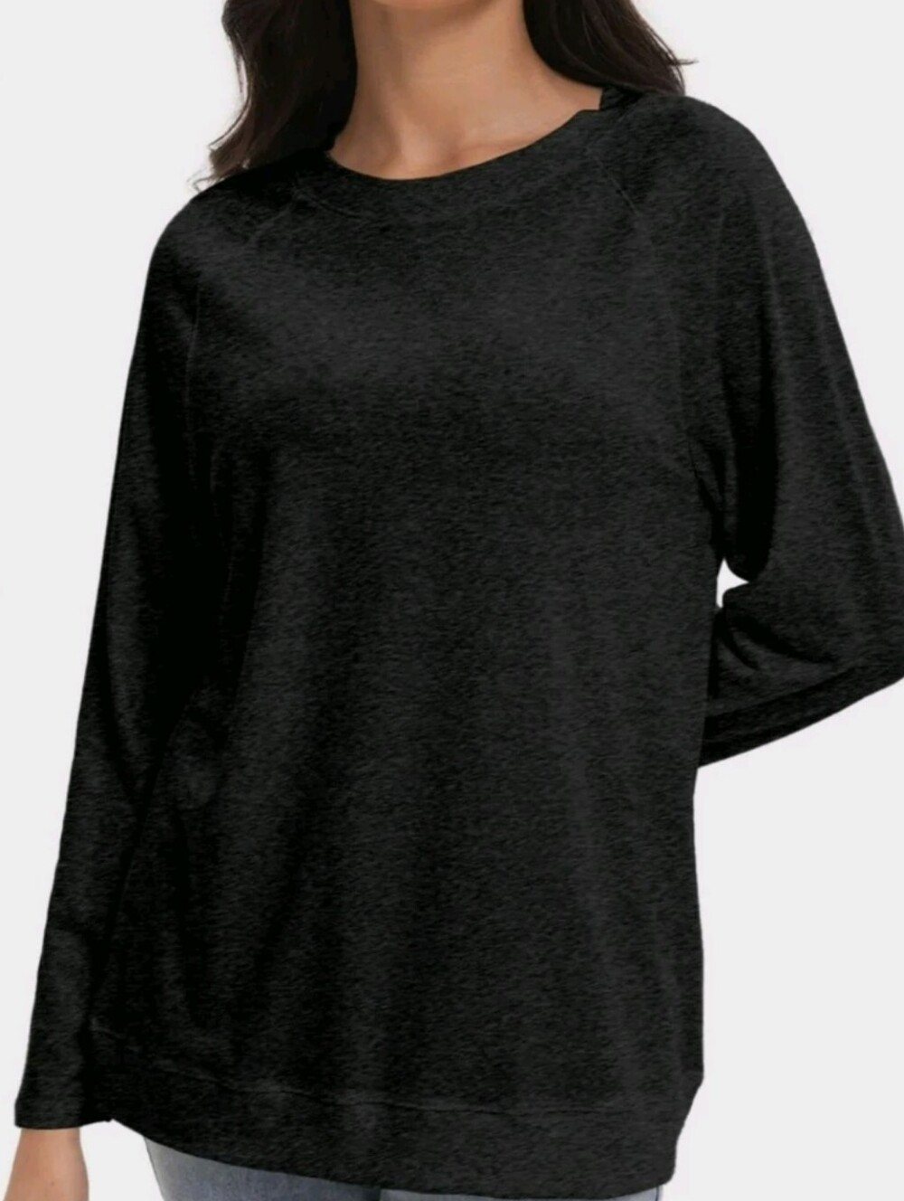 NWT SOFTEST SHIRT EVER Buffalo David Bitton Marled Black Long Sleeve XXL Womens